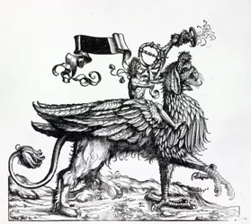 Szene aus Maximilians Triumphzug, ca. 1516-18